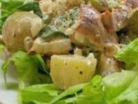 Salata de iarna cu macrou afumat si cartofi